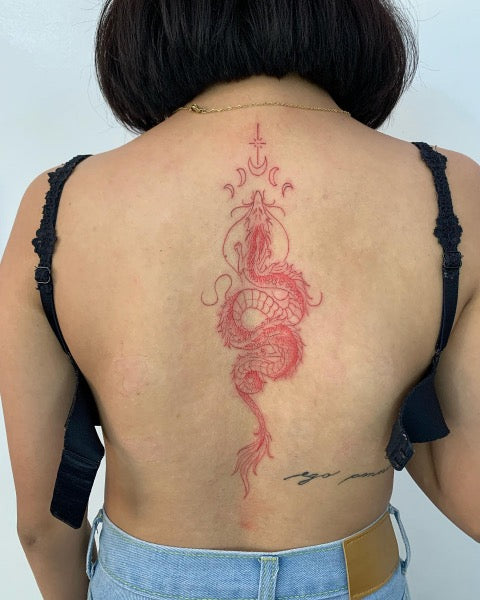 Celebrity Spine Tattoos That Are Sexy and Hidden  POPSUGAR Beauty