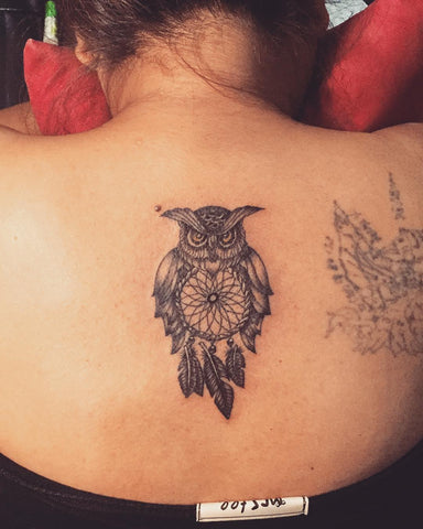 Buy Snow Owl in Dream Catcher Best Temporary Tattoos Online in India  Etsy