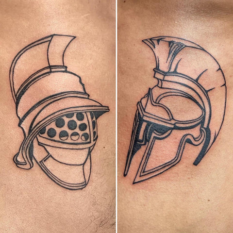 1,000+ Pics Of The Spartan Helmet Tattoo Stock Photos, Pictures &  Royalty-Free Images - iStock