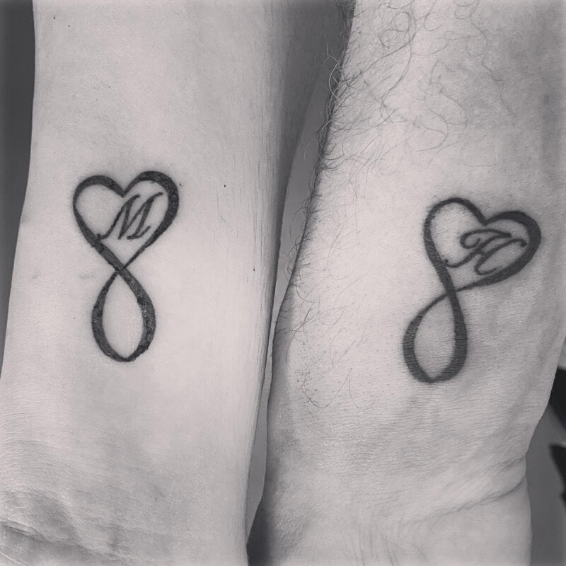 Infinity Heart Tattoo