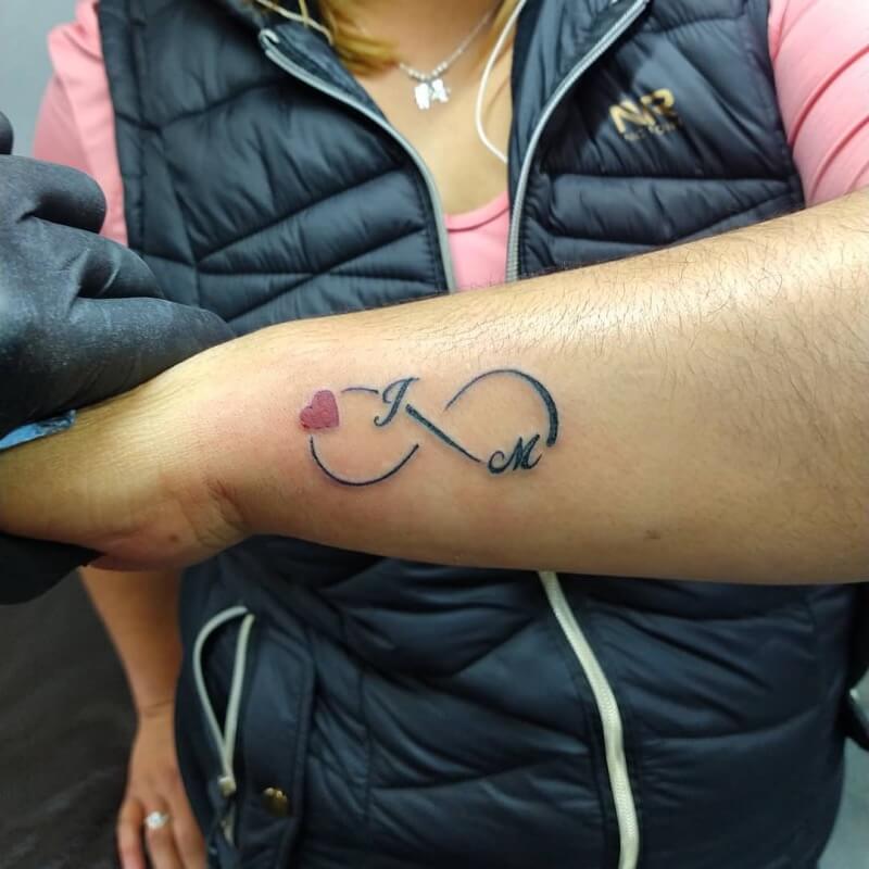 Infinity Heart Tattoo