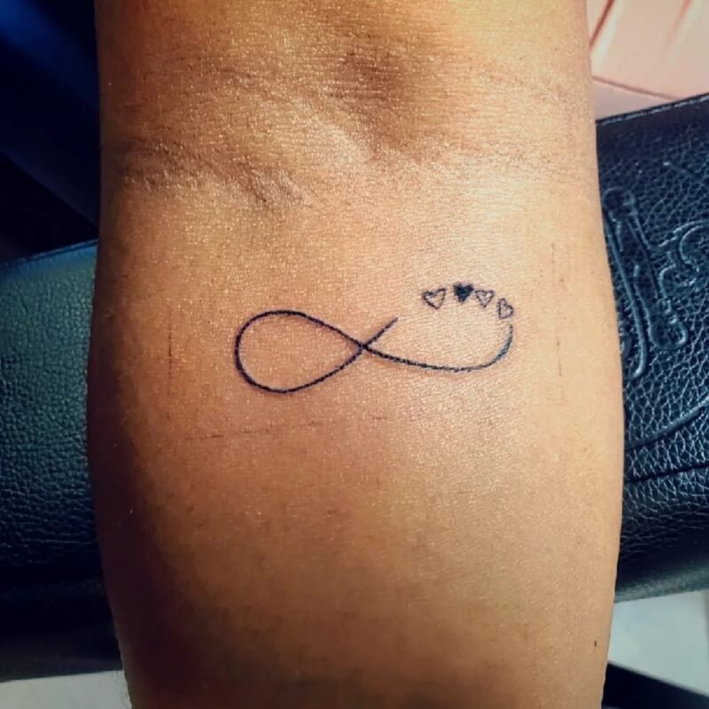 Infinity Heart Tattoo