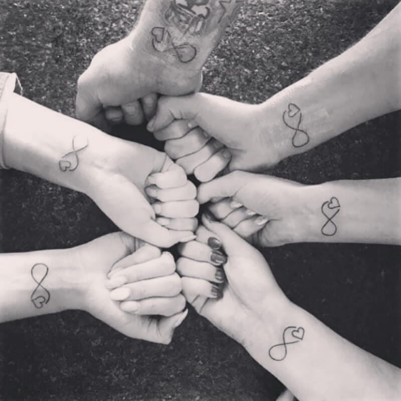 155 Best Friend Tattoos to Cherish Your Friendship (with Meanings) - Wild  Tattoo Art | Friend tattoos, Matching friend tattoos, Friendship tattoos