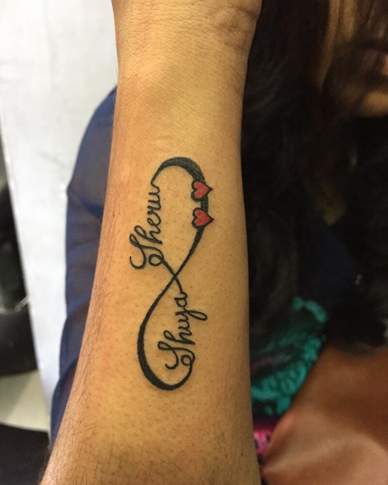 Infinity Heart Tattoo