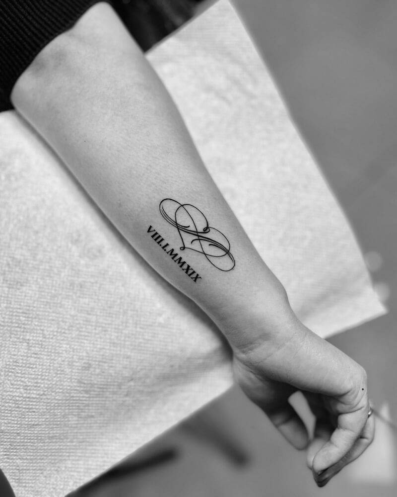 Infinity Heart Tattoo