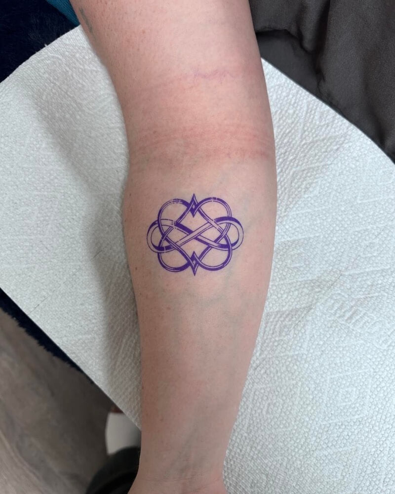 Infinity Heart Tattoo