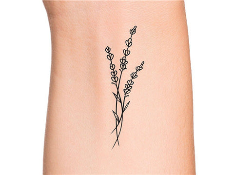 lavender tattoo