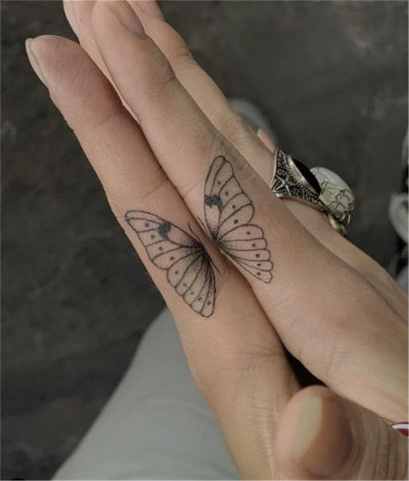 Amazing Butterfly Hand Tattoos For Men And Women