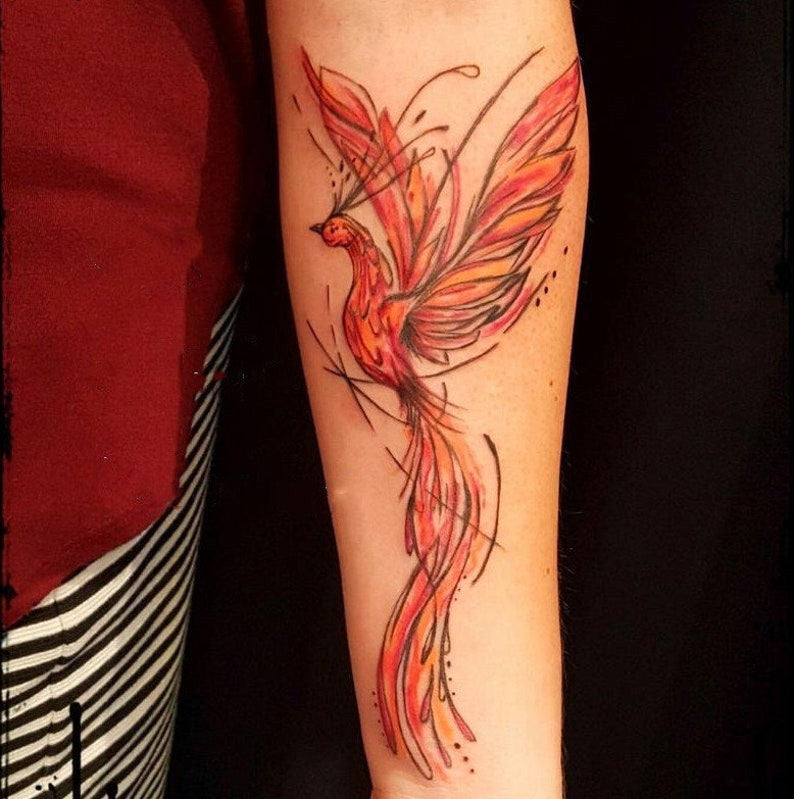 Phoenix tattoo hires stock photography and images  Alamy