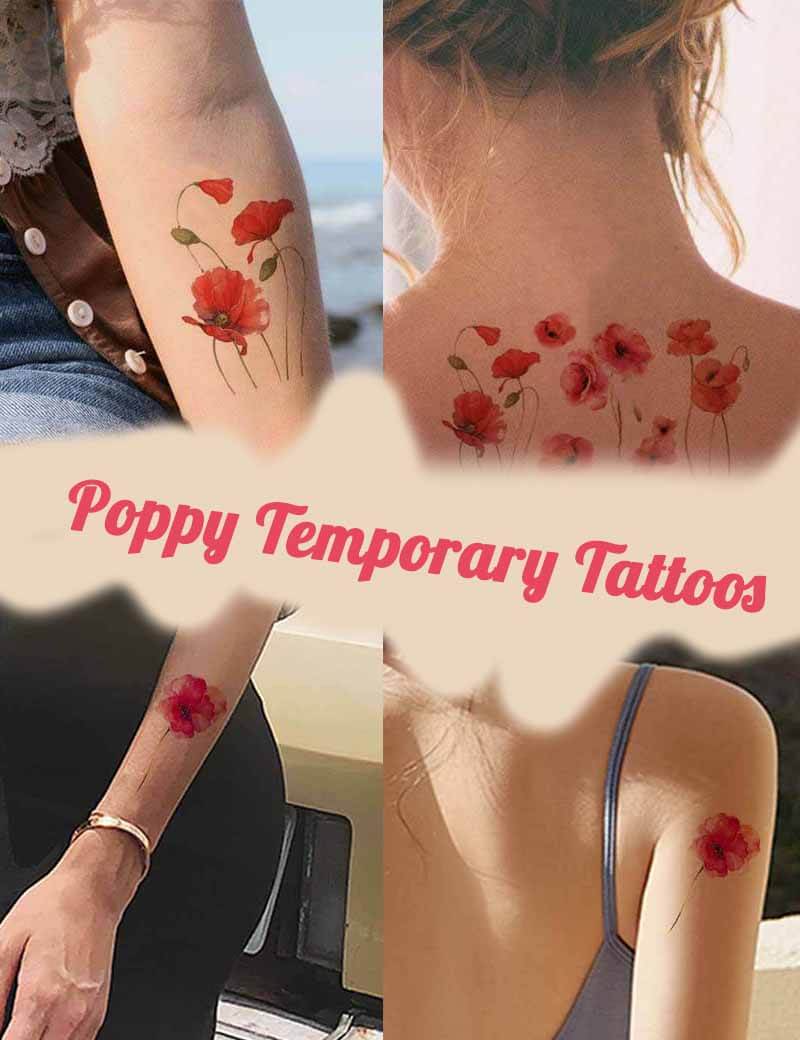 poppy tattoos