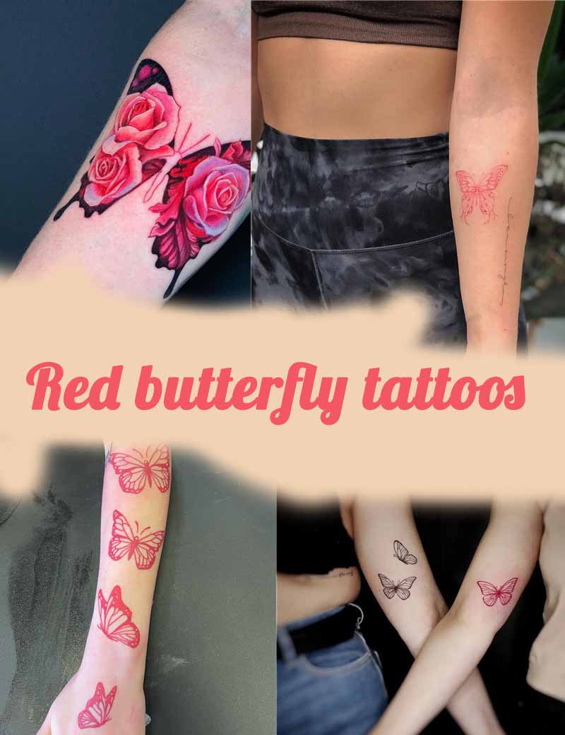 butterfly tattoo on wrist redTikTok Search
