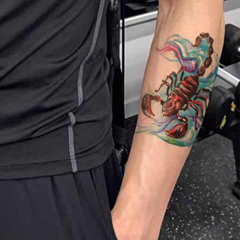 scorpion tattoo by Joe Riley TattooNOW