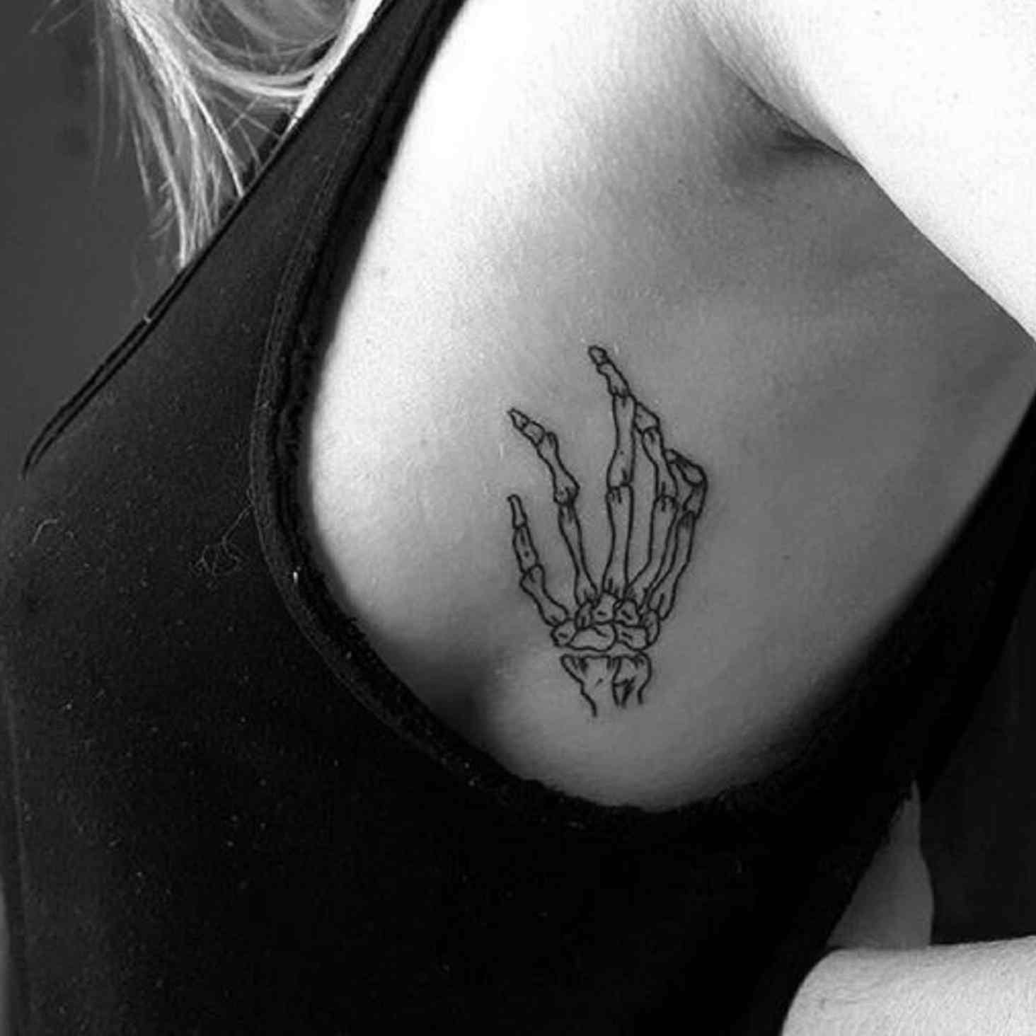 Skeletal Back Tattoo — STREET ANATOMY