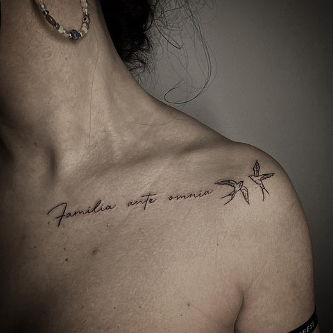 Sparrows and Lilies Tattoo  Lily tattoo Tattoos Lillies tattoo