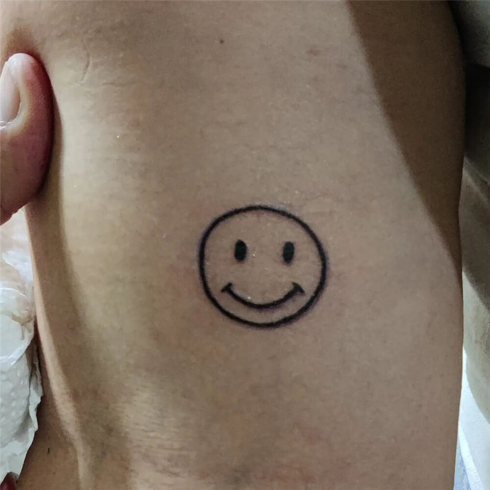 10 Best Simple Smiley Face Tattoo IdeasCollected By Daily Hind News
