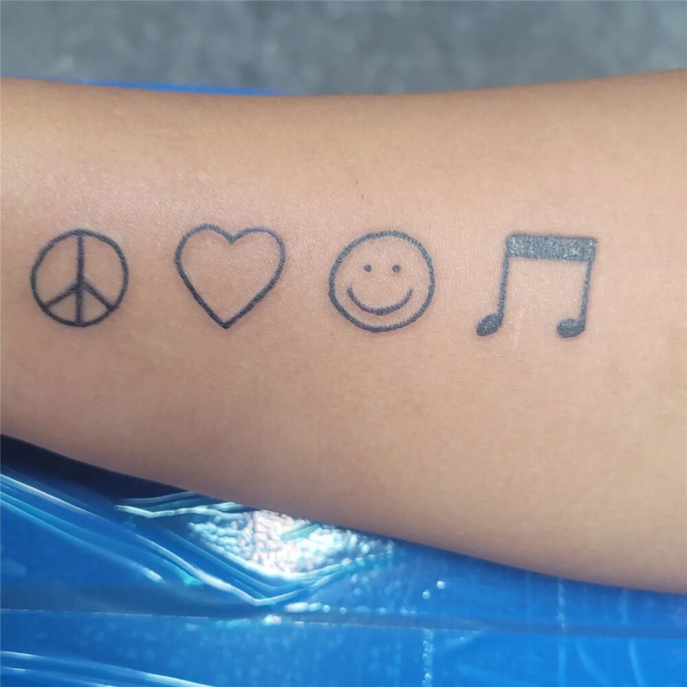 Simple Tattoo design make your self at home with pen  YouTube