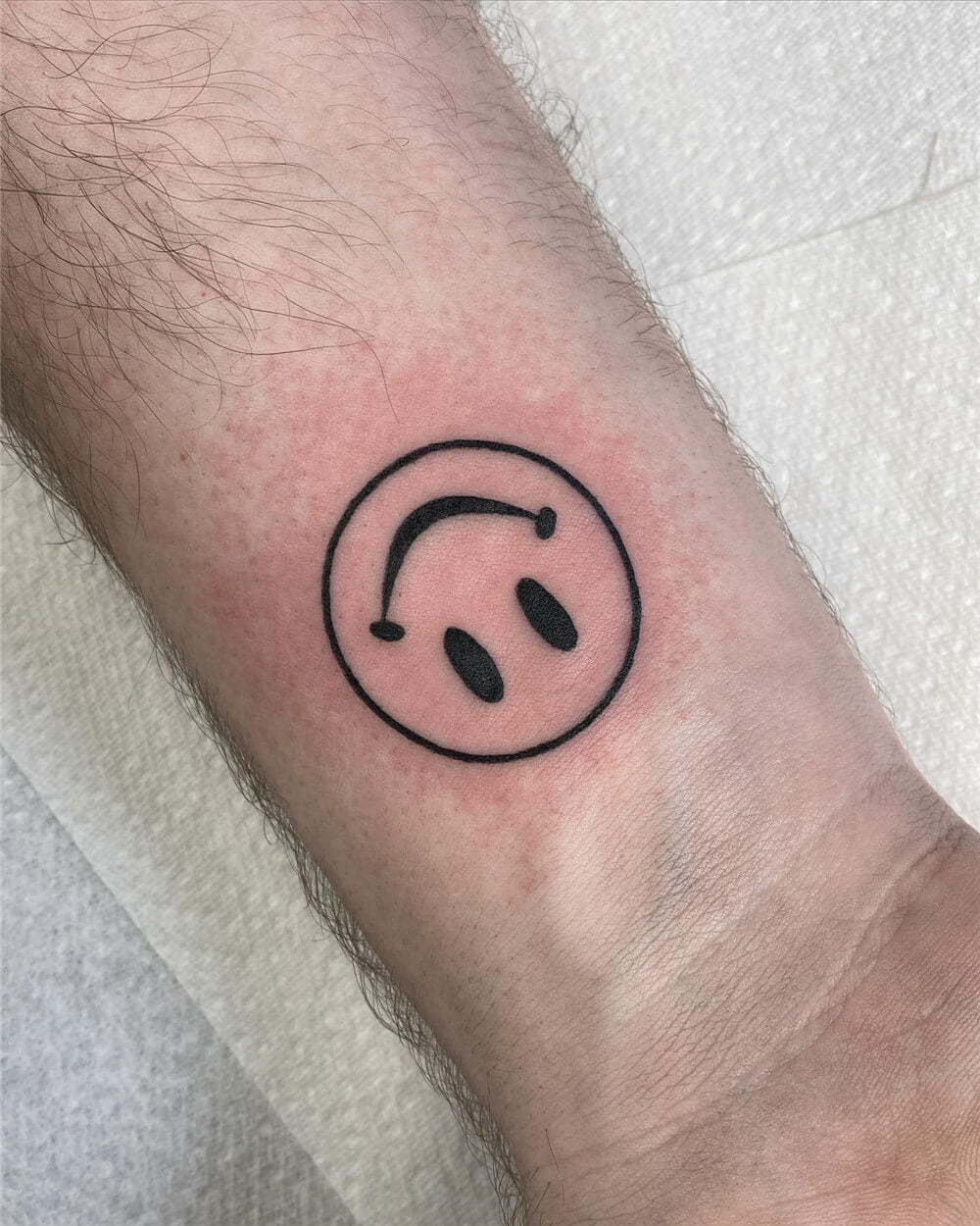 step up  Lil Smiley face best friends tattoo done by B at  Facebook