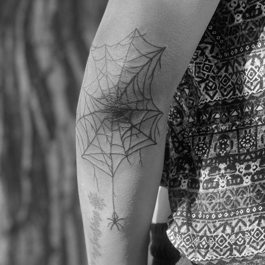 spiderweb ear tattooTikTok Search