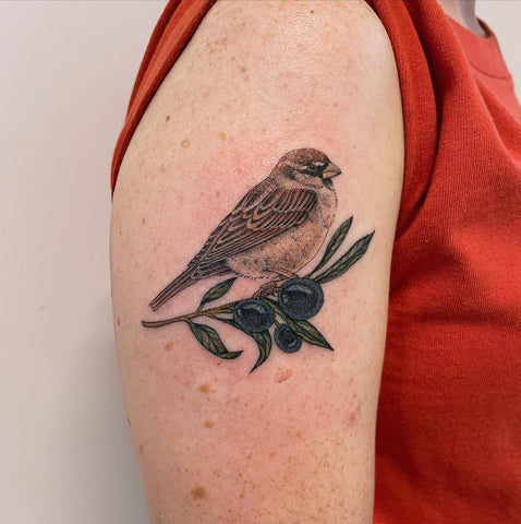 65 Cute Sparrow Tattoo Designs  Meanings  Spread Your Wings 2019