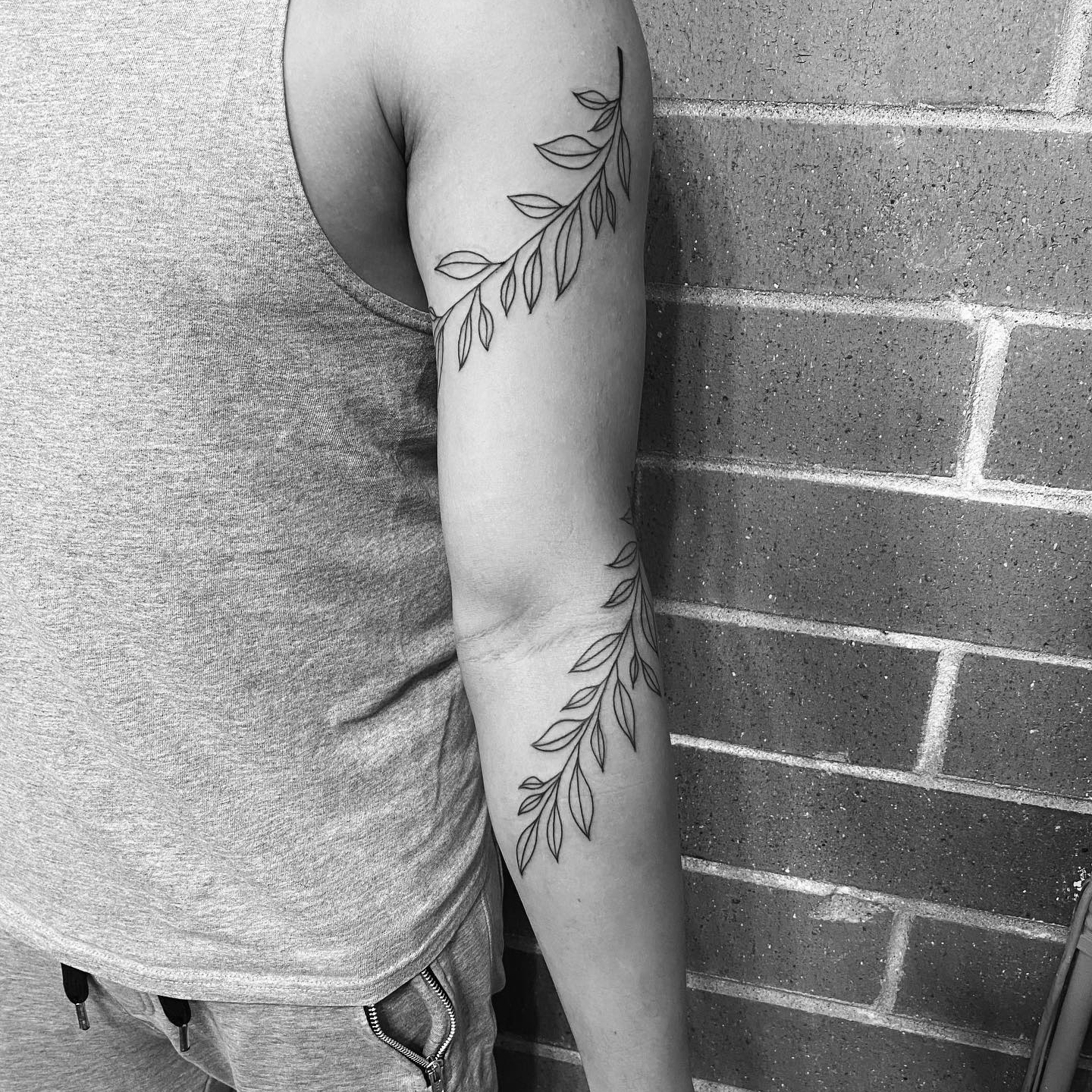 Tattoo uploaded by La Chispa  Vine wrapped around arm NoLimitink in  Brooklyn NY  Tattoodo