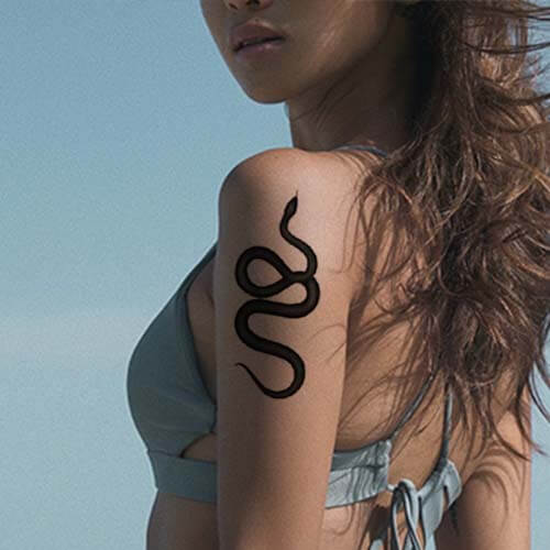 black snake tattoo