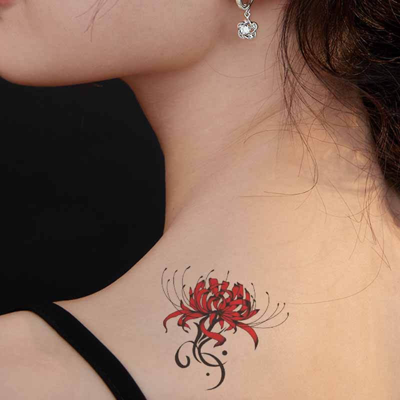 Red Tattoos: Designs and Ideas