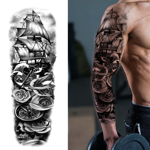 40 Pirate Tattoos On Sleeve