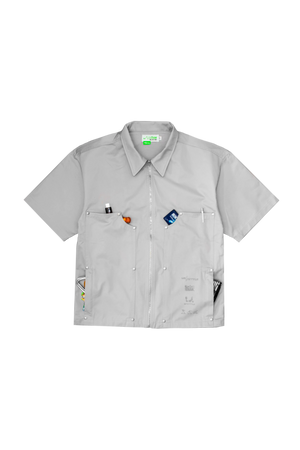 .WAV Mechanics S/S Shirt (Light Gray) - Two Two