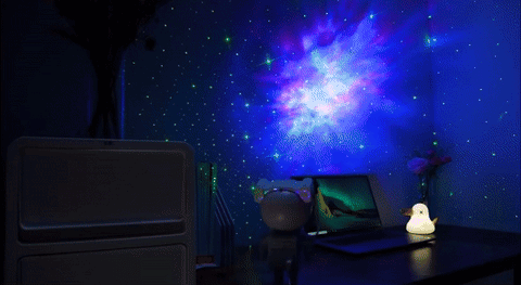 Astronaut Galaxy Projector Video