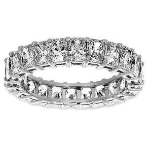 4.40 Carats Princess Cut Diamond Band 