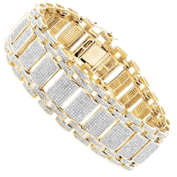 MensSparkling14.50CaratsDiamondsBraceletGoldYellow14K Grande ?v=1616629953