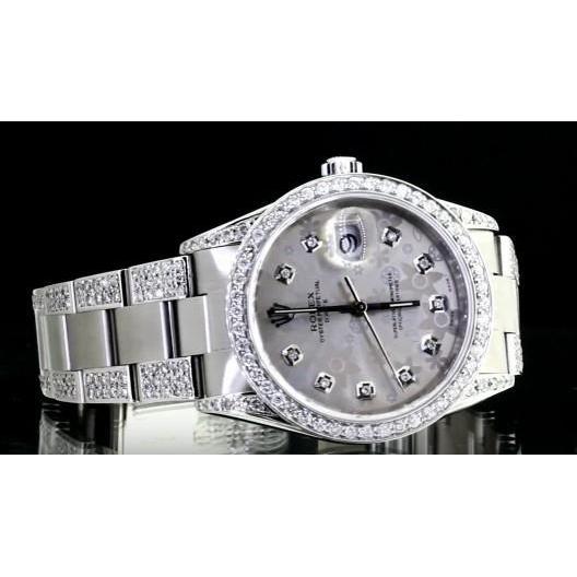 custom diamond watch bezel