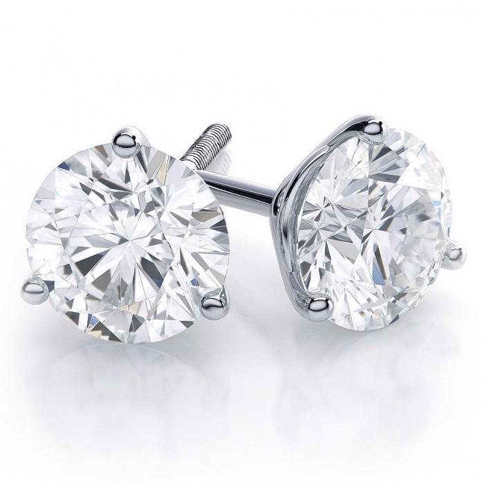 diamond-stud-earring-6-ct-big-round-solid-white-gold-14k-prong-set ...