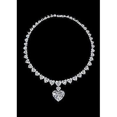 ladies diamond pendant necklace