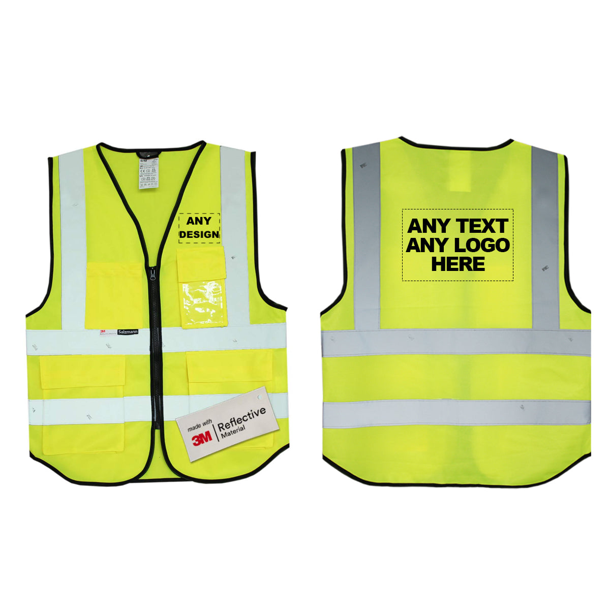 HiVis ANSI II Premium Safety Vest  Walls