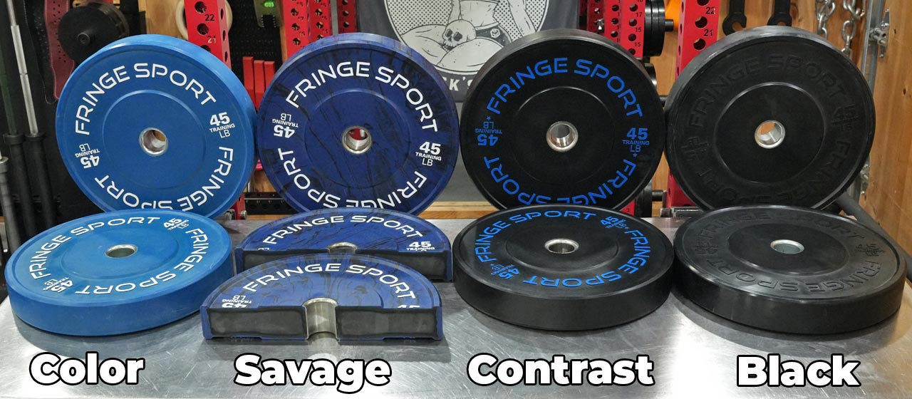 Fringe Sport Olympic Bumper Plates