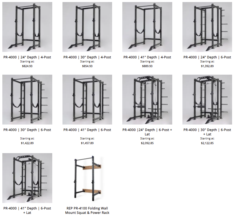 Rep Fitness PR-4000 Power Racks