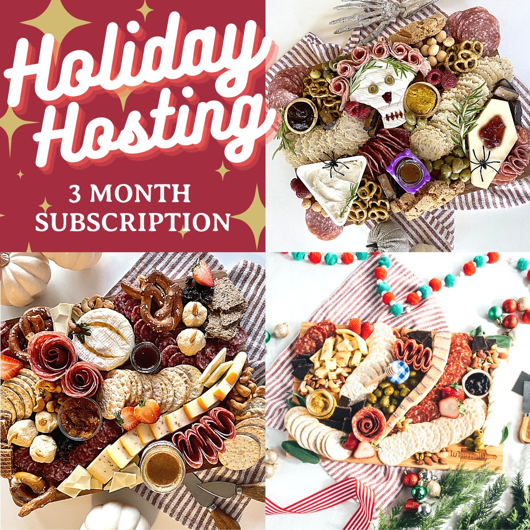 Image of Holiday Hosting 3-Month Prepay Subscription (PREORDER - First kit ships 10/16)