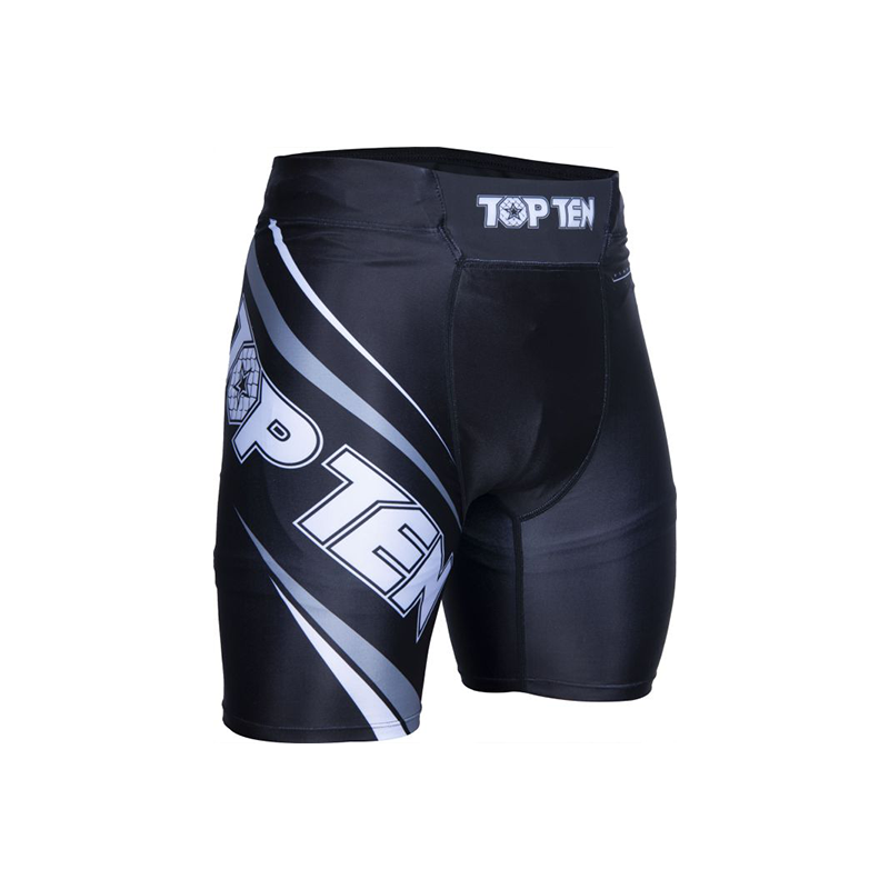 MMA compression shorts “Women Fight Team” by TOP TEN
