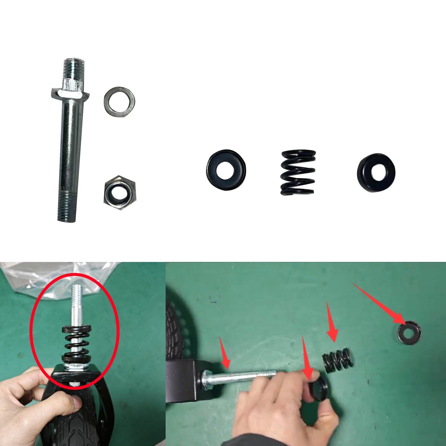 Suspension Strut Replacement for KR8803 Wheelchair