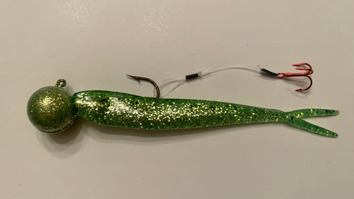 Walleye Stinger Hooks With Block – TBox Custom Tackle