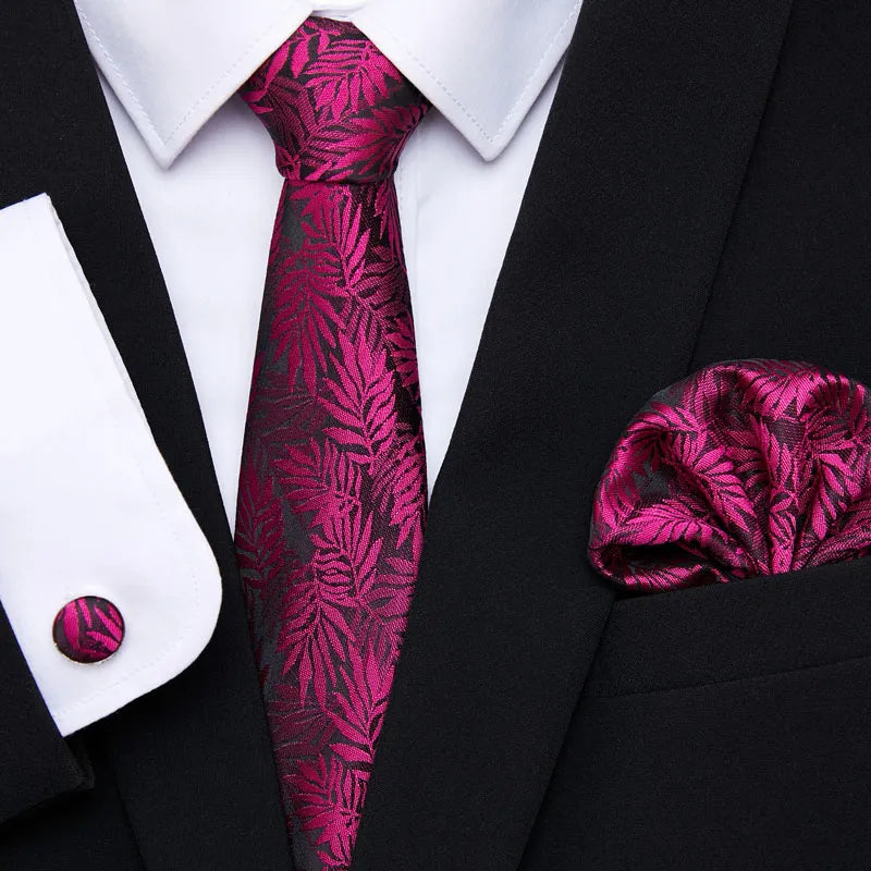Top grad  Tie Pocket Squares Cufflink Set Necktie