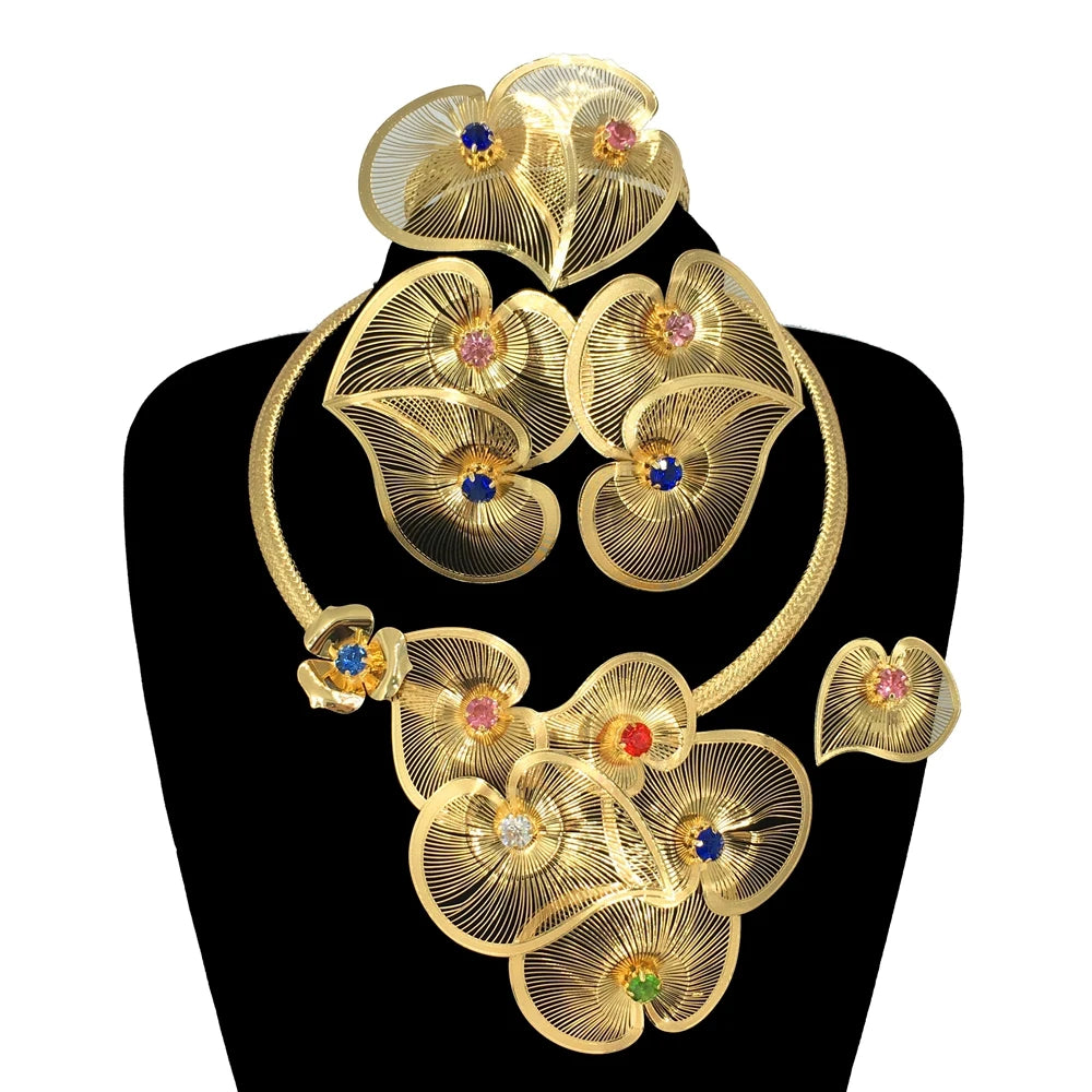 New Jewelry Brazilian Jewelry Sets for Women
