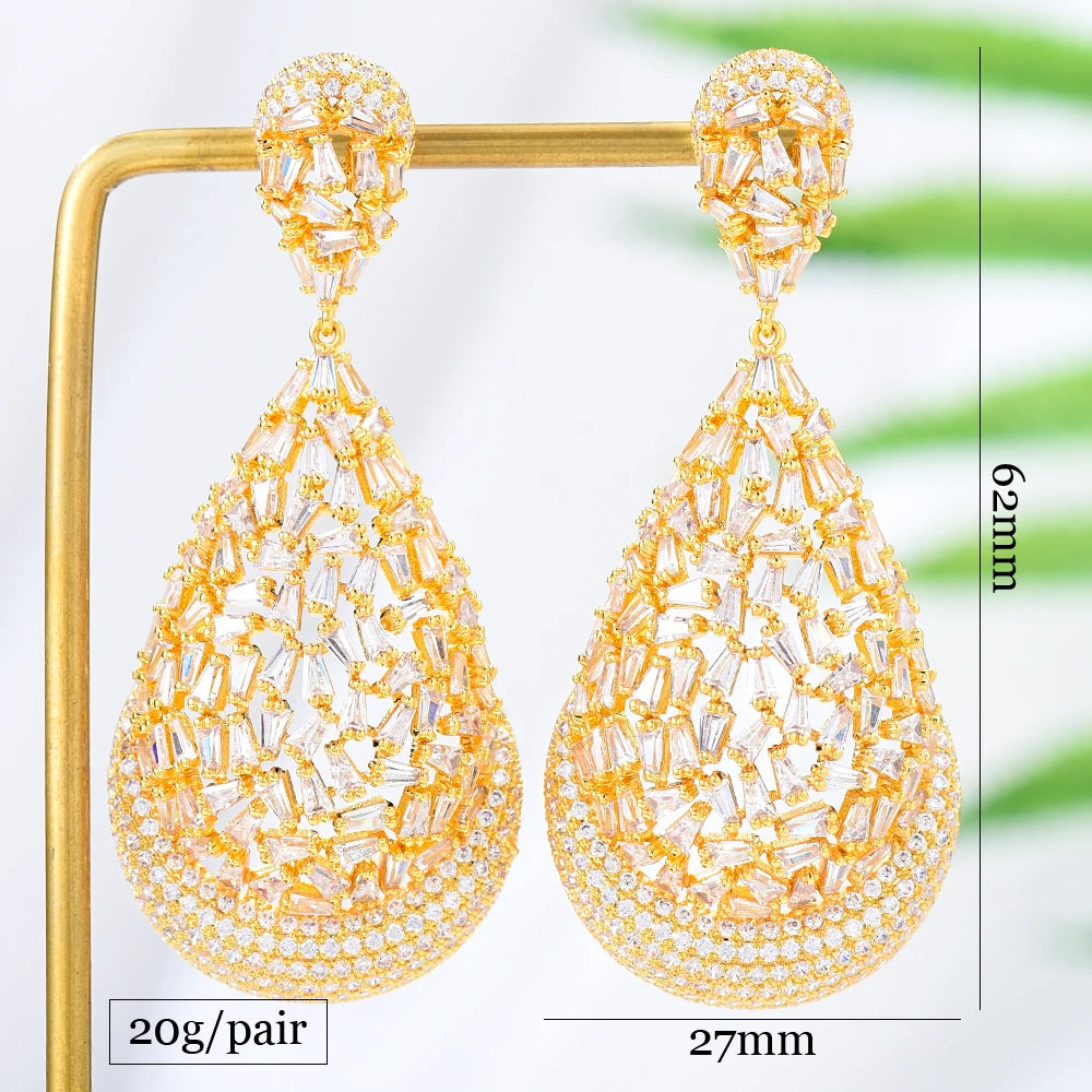 New Gorgeous Drop Earrings For Women Bridal Wedding Girl