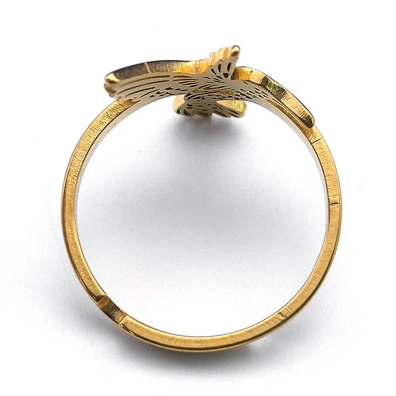 Aesthetic Hummingbird Rings for Women Men