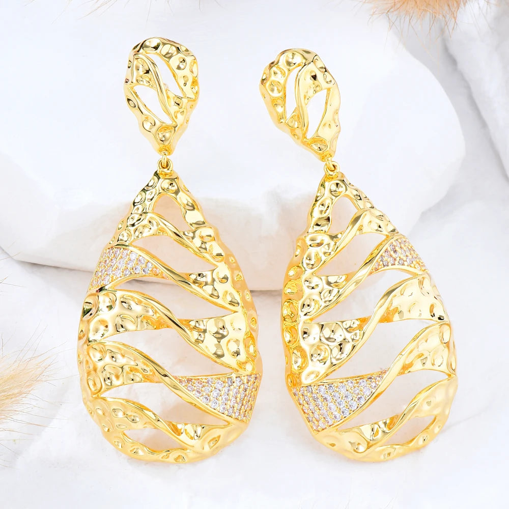 New DIY Charm Earrings For Women Bridal Wedding Girl