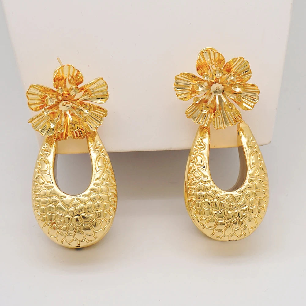 Fashion Jewelry Hoop Big Earrings For Women Ethiopian African Earings