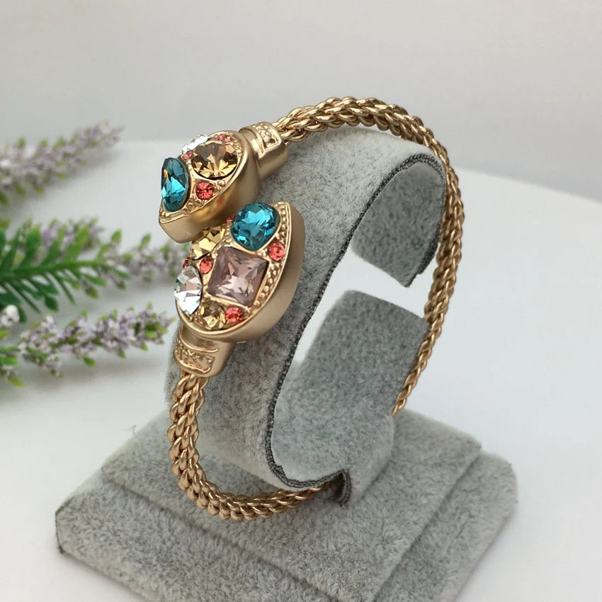 Bracelet Dubai Women's Jewelry Brazilian Gold Plated Wedding