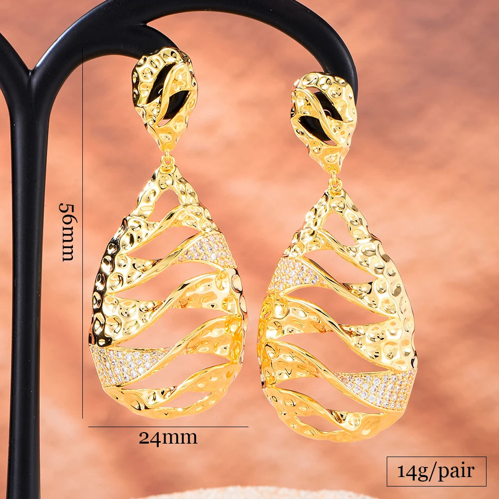 New DIY Charm Earrings For Women Bridal Wedding Girl
