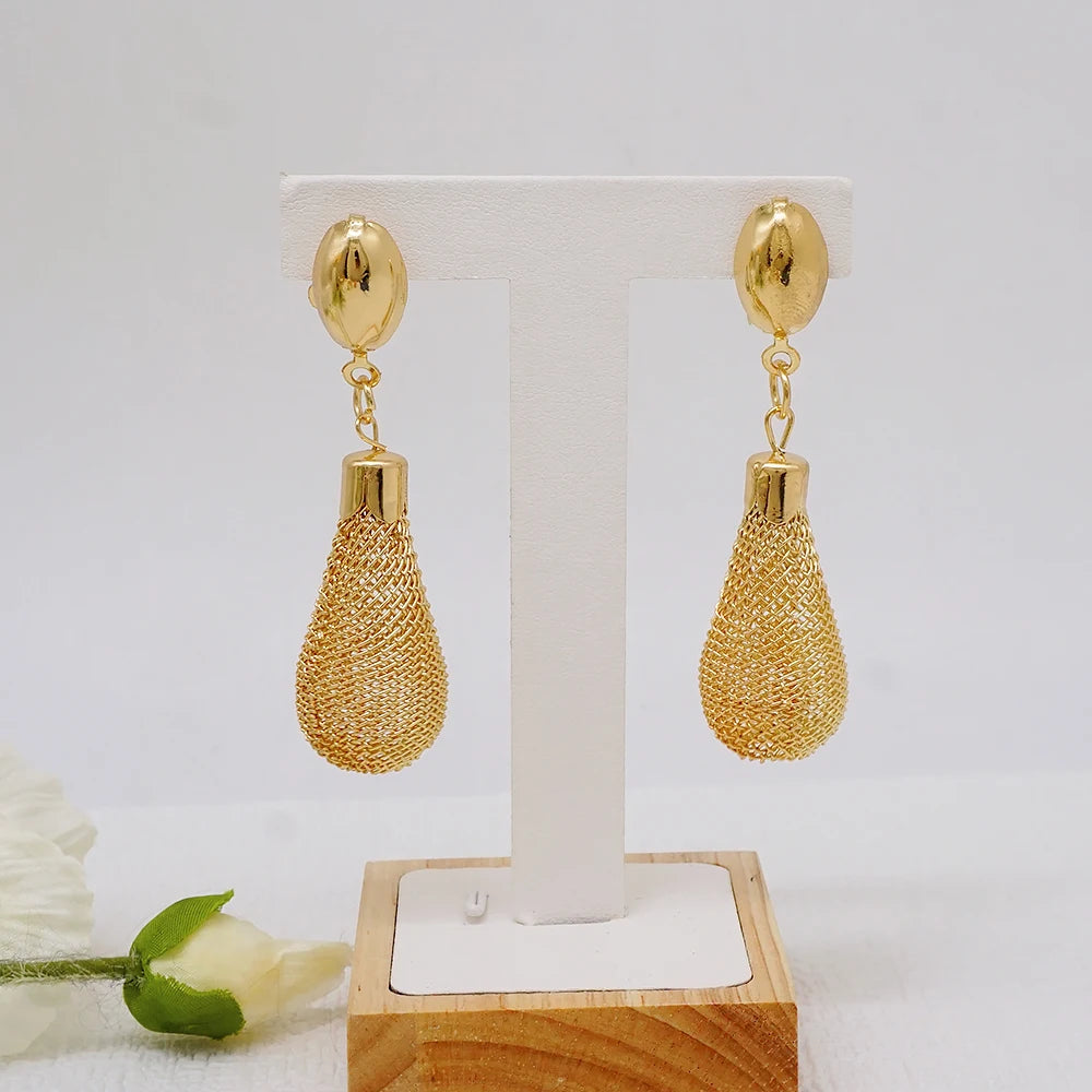 Ball Necklace Drop Earrings  Fine Jewelry Sets